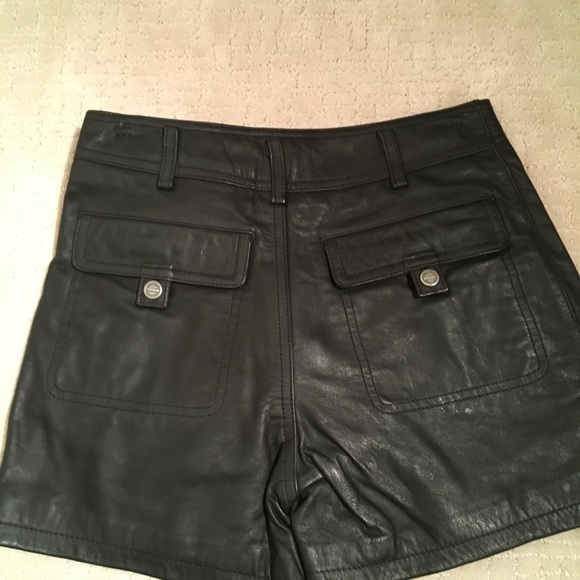 Harley Davidson Leather shorts - Picture 6 of 8